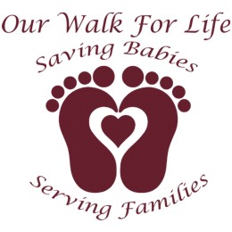 Our Walk for life logo